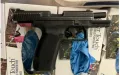 This handgun was detected by TSA officers at a Richmond International Airport security checkpoint on April 15. (TSA photo)