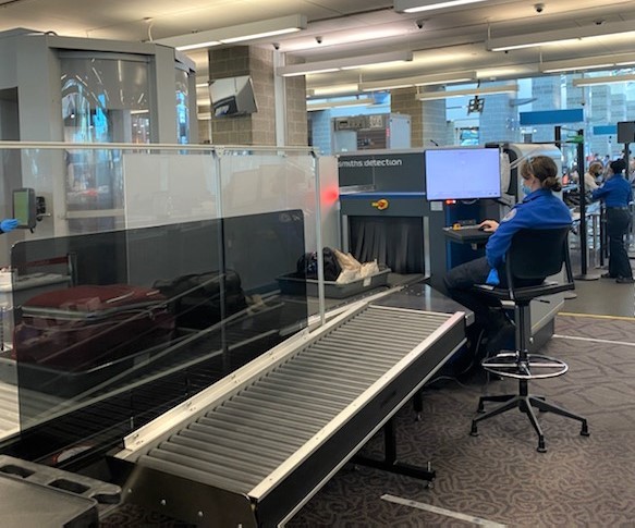 TSA Introduces New Checkpoint Baggage Screening Equipment At T F Green International Airport