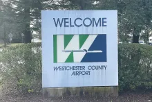 Welcome to Westchester County Airport (Photo by Eric Seliga)