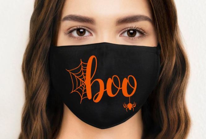 Turn your COVID-19 mask into your Halloween costume