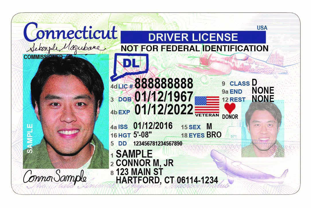 CT Driver's License no REAL ID