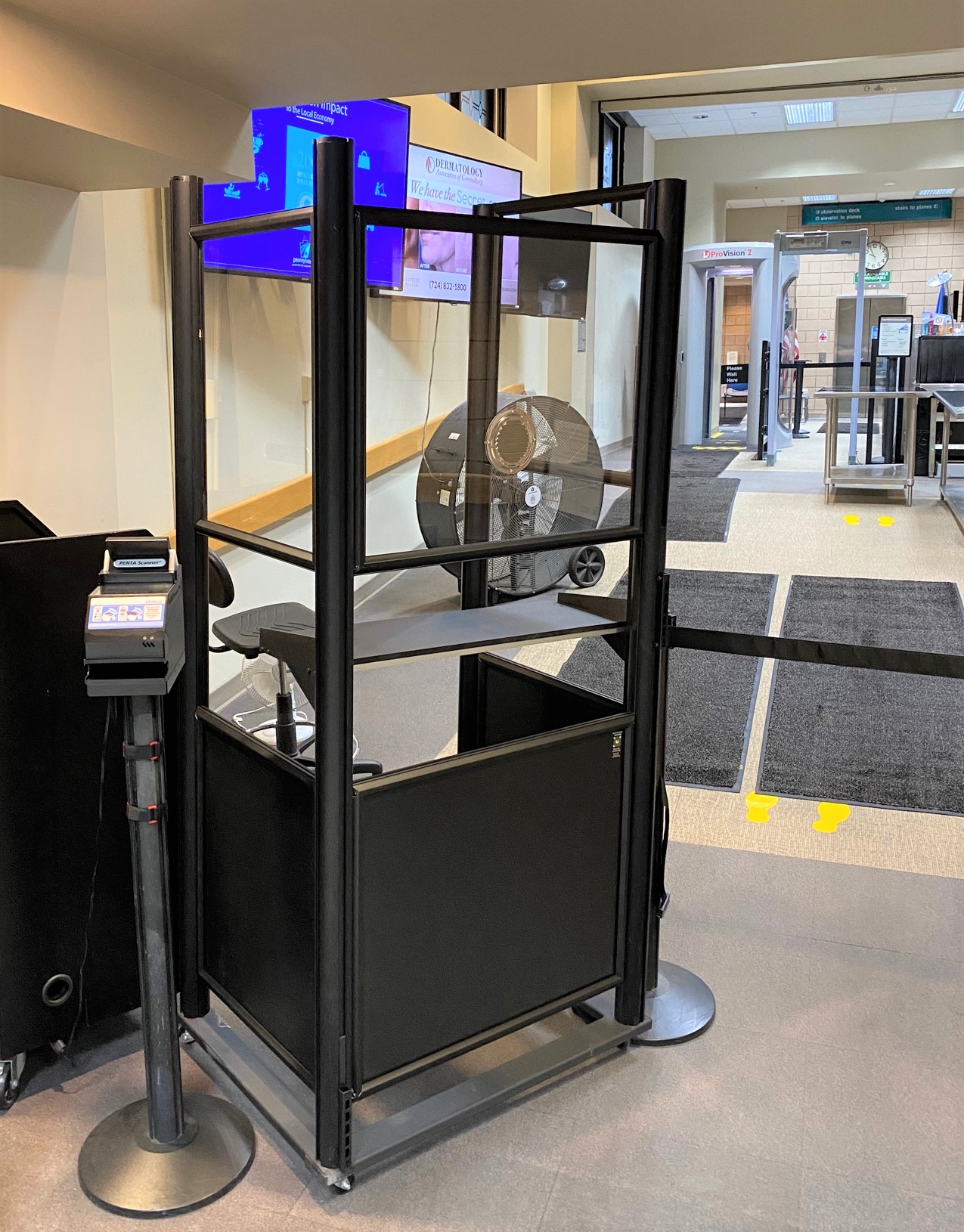 Tsa Has Installed New Acrylic Shields At Arnold Palmer Regional Airport To Help Protect