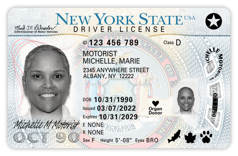New York Real Id License 