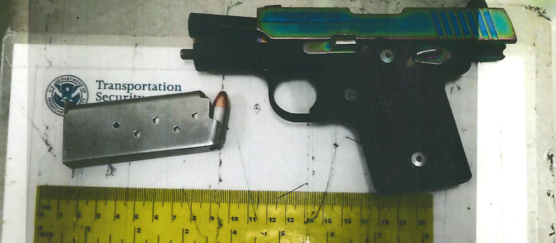 Loaded gun discovered by TSA at OKC