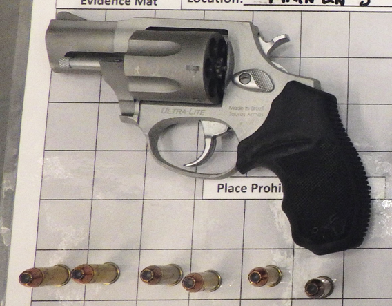 TSA officers at Pittsburgh International Airport stopped a traveler with this loaded handgun on September 24, 2023. (TSA photo)
