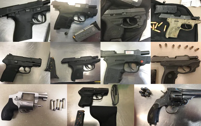 Tsa Month In Review January 2019 Transportation Security - guns