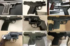 Guns discovered at TSA checkpoints