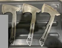 Three axes discovered by TSA at BOI on Monday, July 15, 2024.