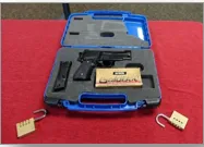 Photo of a properly packaged firearm for transport on a commercial aircraft. All firearms should travel in checked baggage.