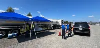 TSA staffs a fuel tanker station at AVL. (TSA photo)