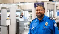 Chicago O’Hare International Airport Supervisory TSA Officer John Morgan. (Photo by Illinois Media Team)