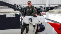 U.S. Coast Guard Aviation Maintenance Technician Samantha Duncan (USCG photo)