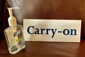 one liquid hand sanitizer container